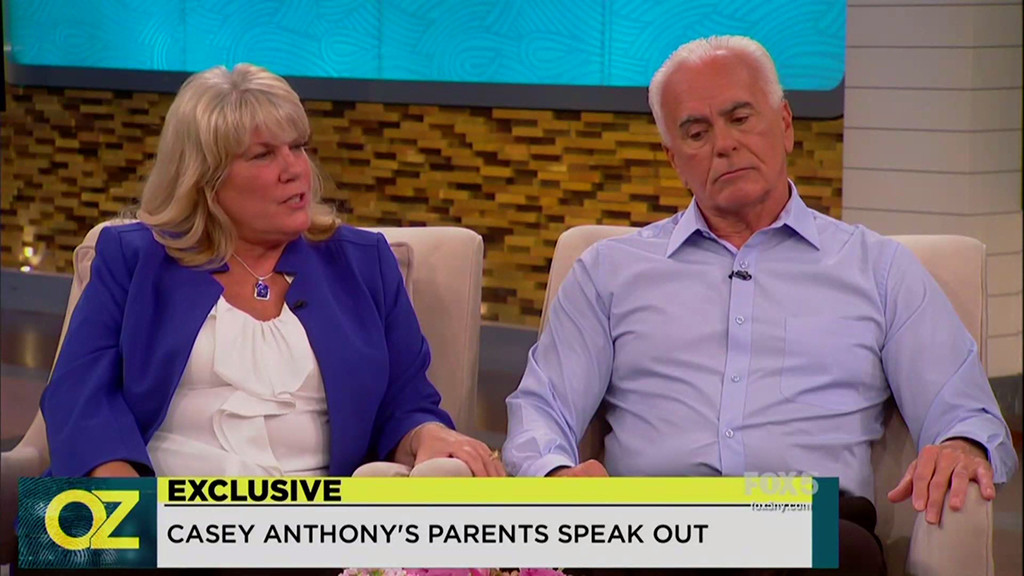 Casey Anthony, Parents, George Anthony, Cindy Anthony, Dr. Oz Show Casey Anthony, Parents, George Anthony, Cindy Anthony, Dr. Oz Show